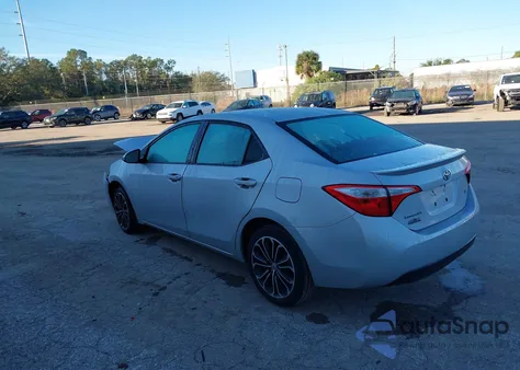 2014 Toyota Corolla S Plus from USA, damaged, VIN 2T1BURHE1EC046080